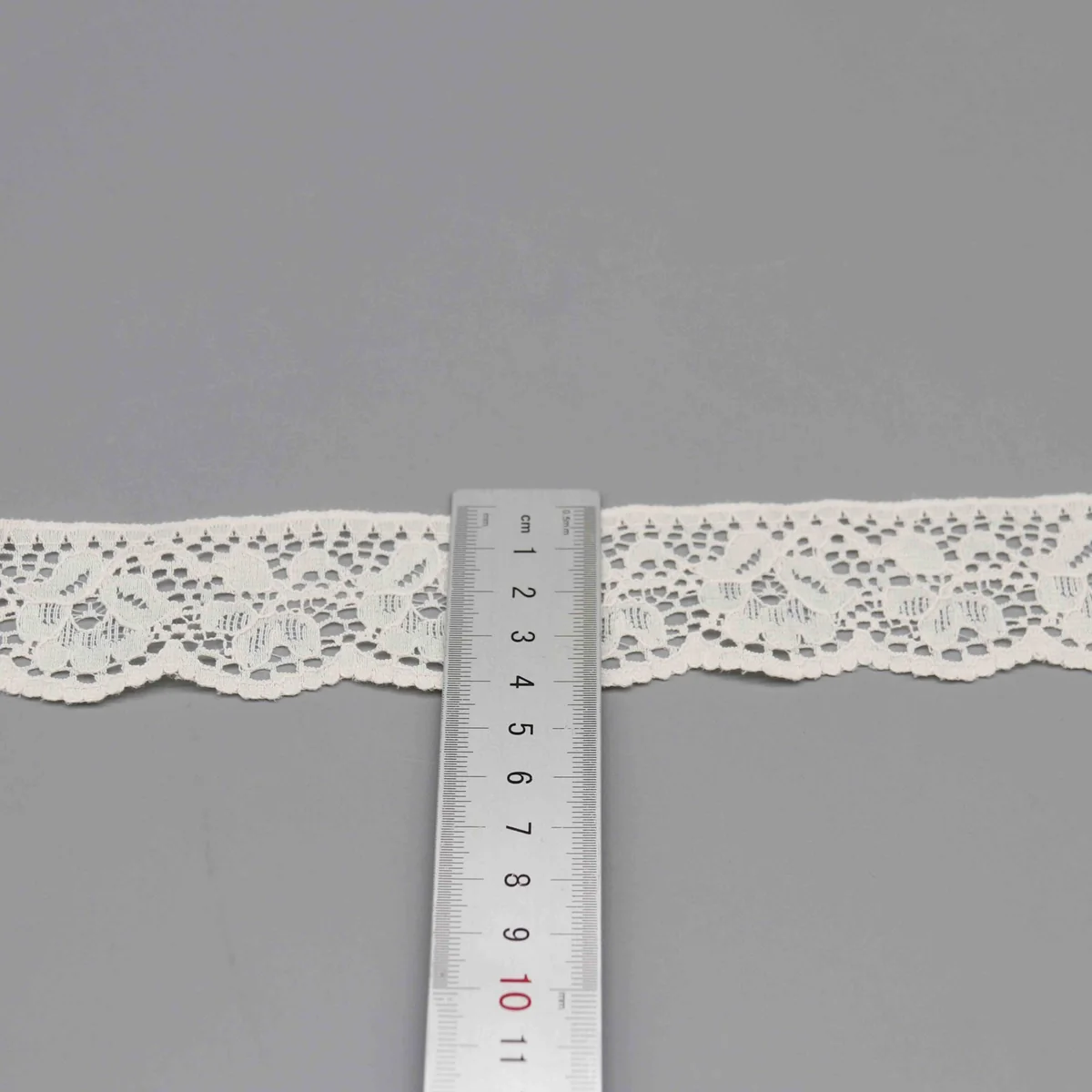 Factory Direct Nylon Cotton Crochet Lace Trim for Lingerie and Home Decor