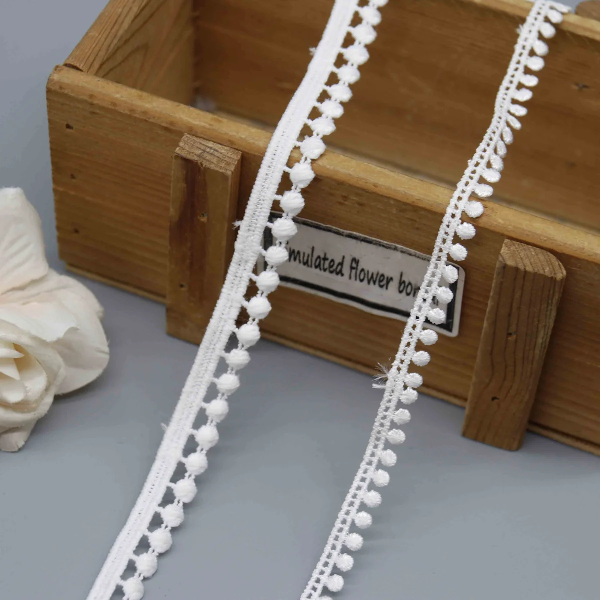 Factory Direct Pompom Trim for Apparel and Home Decor
