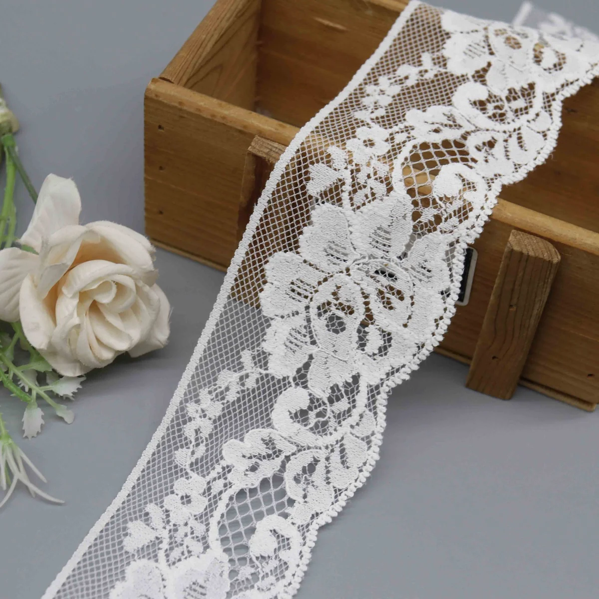 Floral Lace Trim for Lingerie