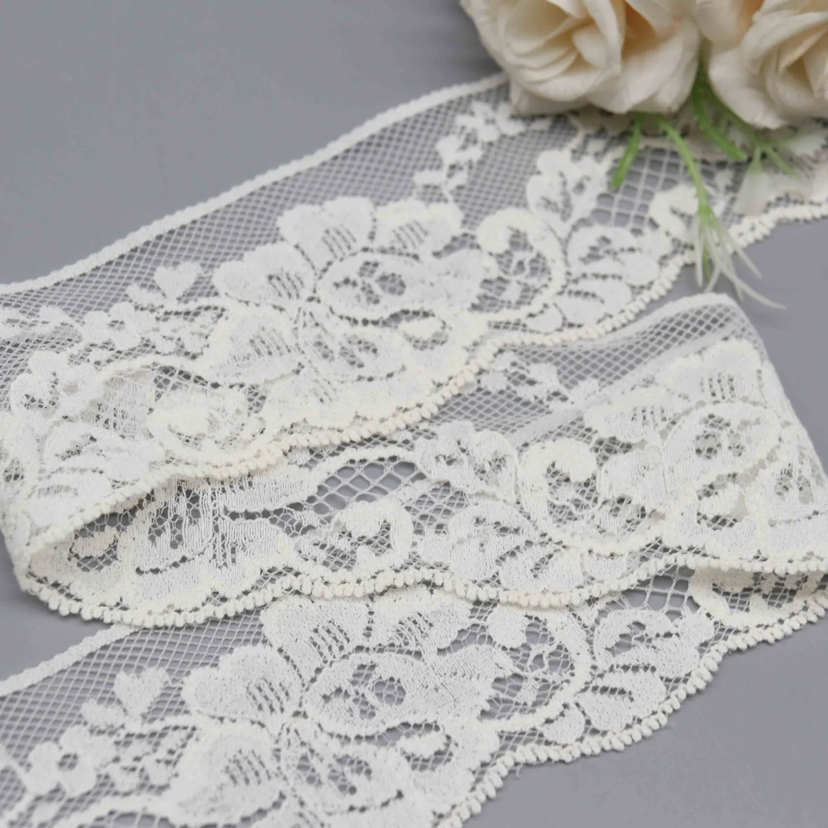 Floral Lace Trim for Lingerie