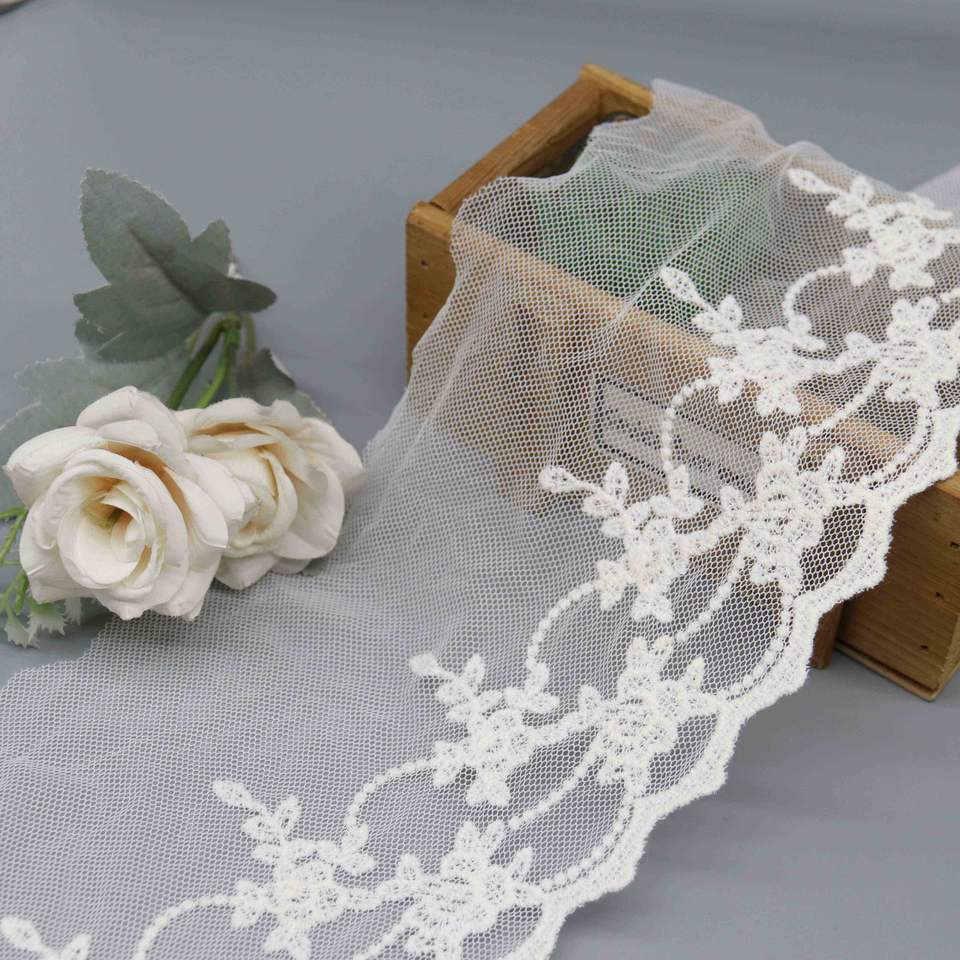 Embroidered Tulle Lace