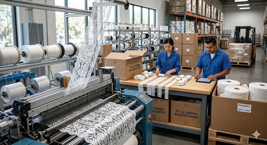 Lace Trim Supply Chains Adapt to Growing U.S. Demand