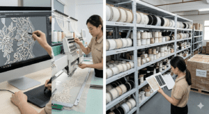 Custom Lace Trim Manufacturer for Small Businesses