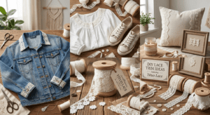 DIY Lace Trim Ideas for Fashion and Home Decor