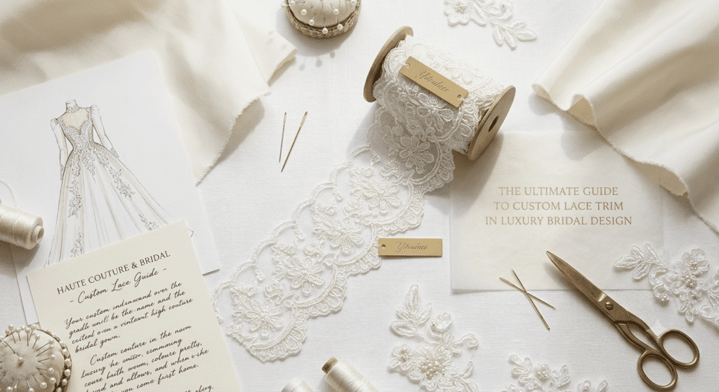 The Ultimate Guide to Custom Lace Trim in Luxury Bridal Design