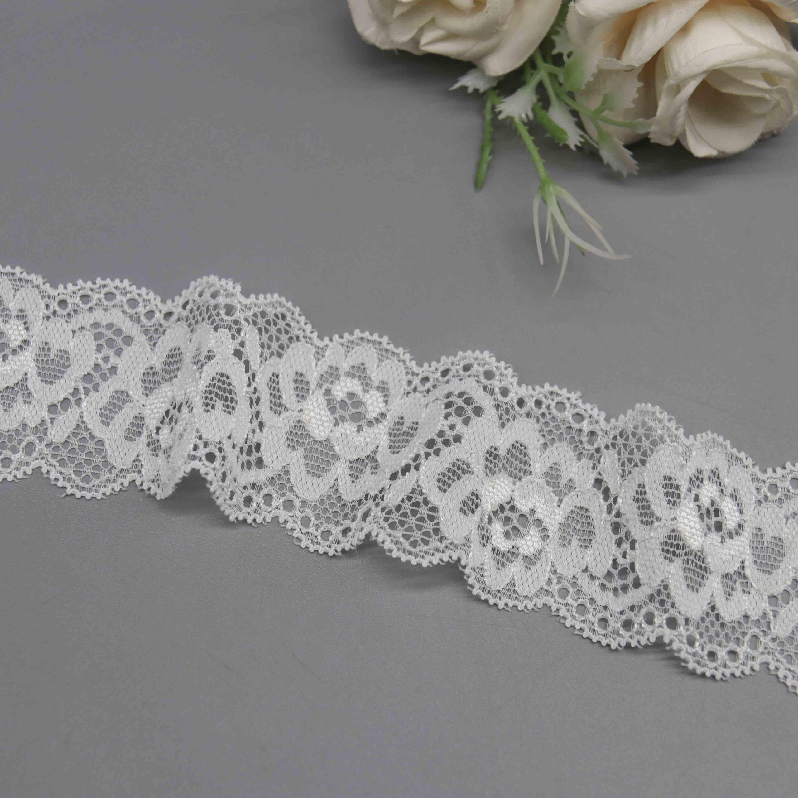 Durable stretch lace trim for lingerie and apparel manufacturing - Image 3
