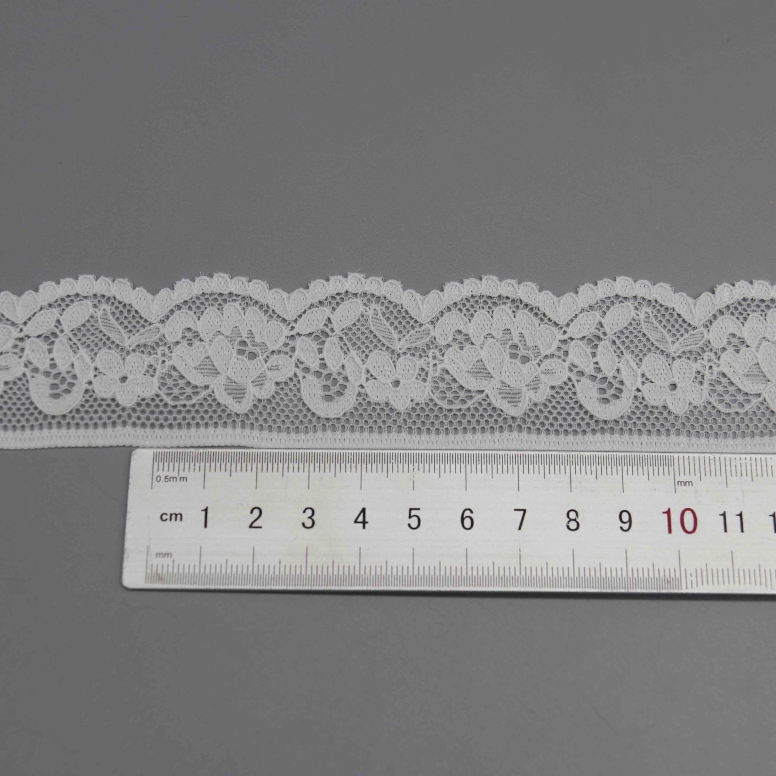 Classic Floral Elastic Lace Trim for Delicate Lingerie Straps and Accents - Image 6