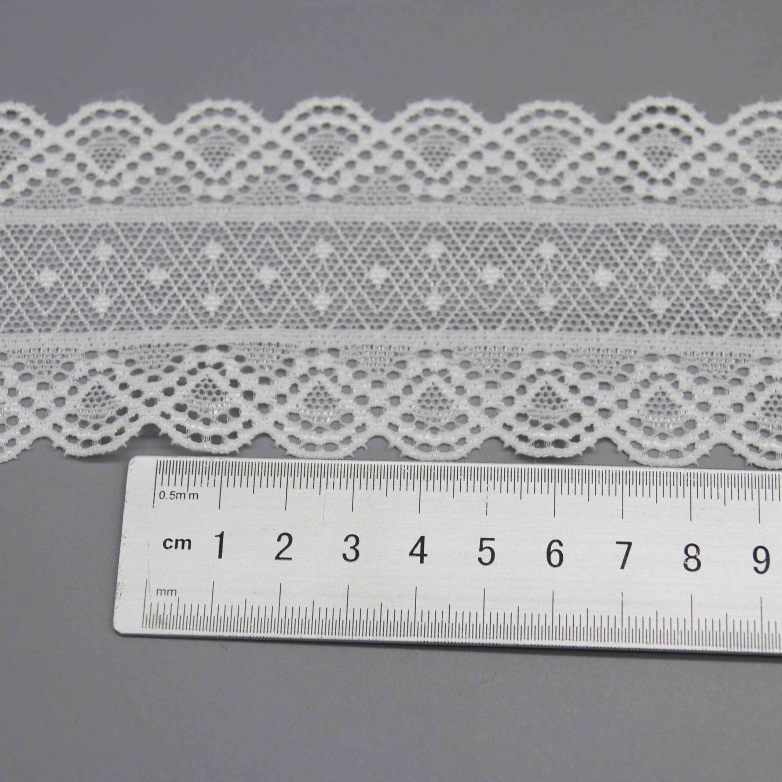 Geometric Stretch Galloon Lace for Lingerie Waistbands and Activewear - Image 5
