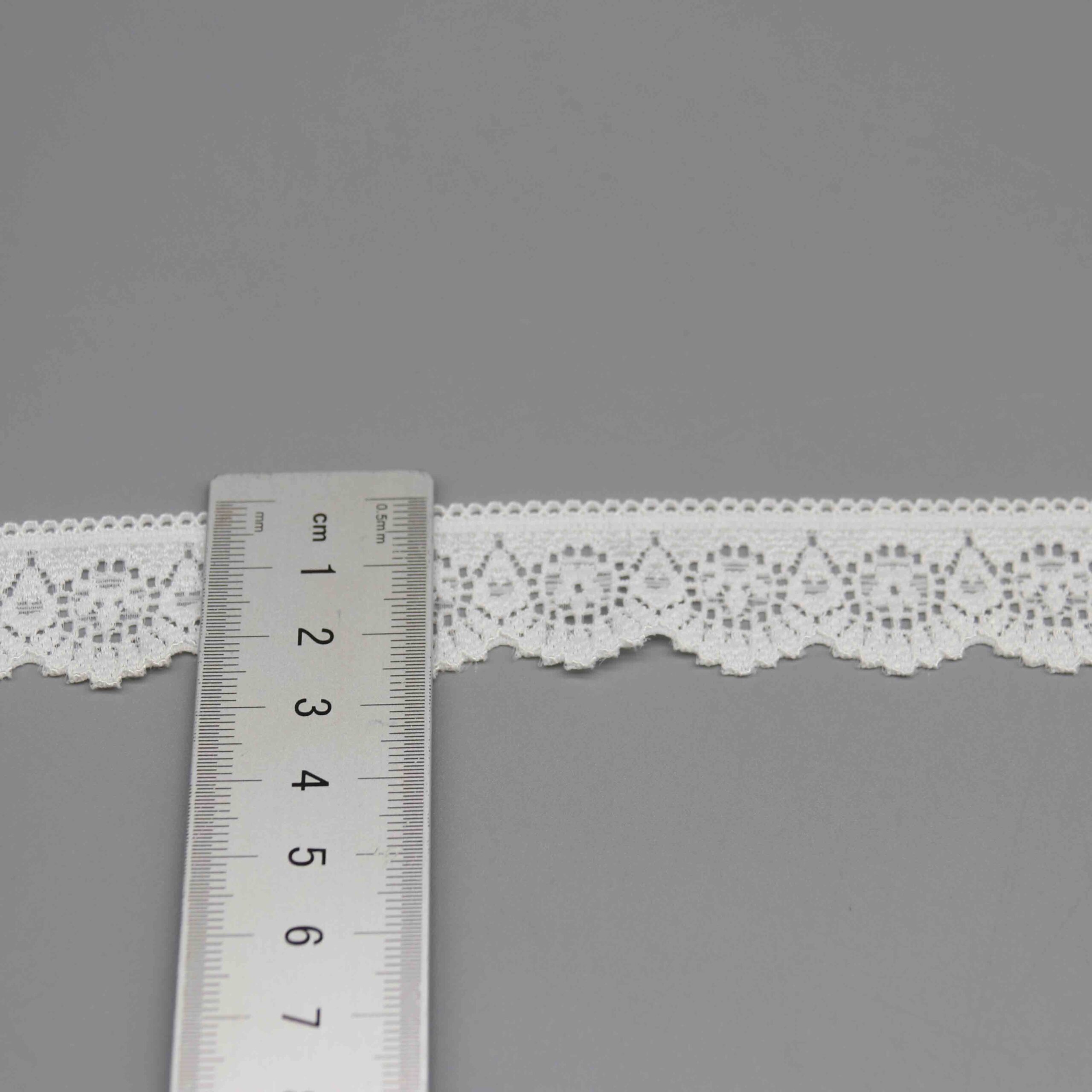 2.6cm Picot Edge Stretch Lace for Apparel Trimming and Necklines - Image 5