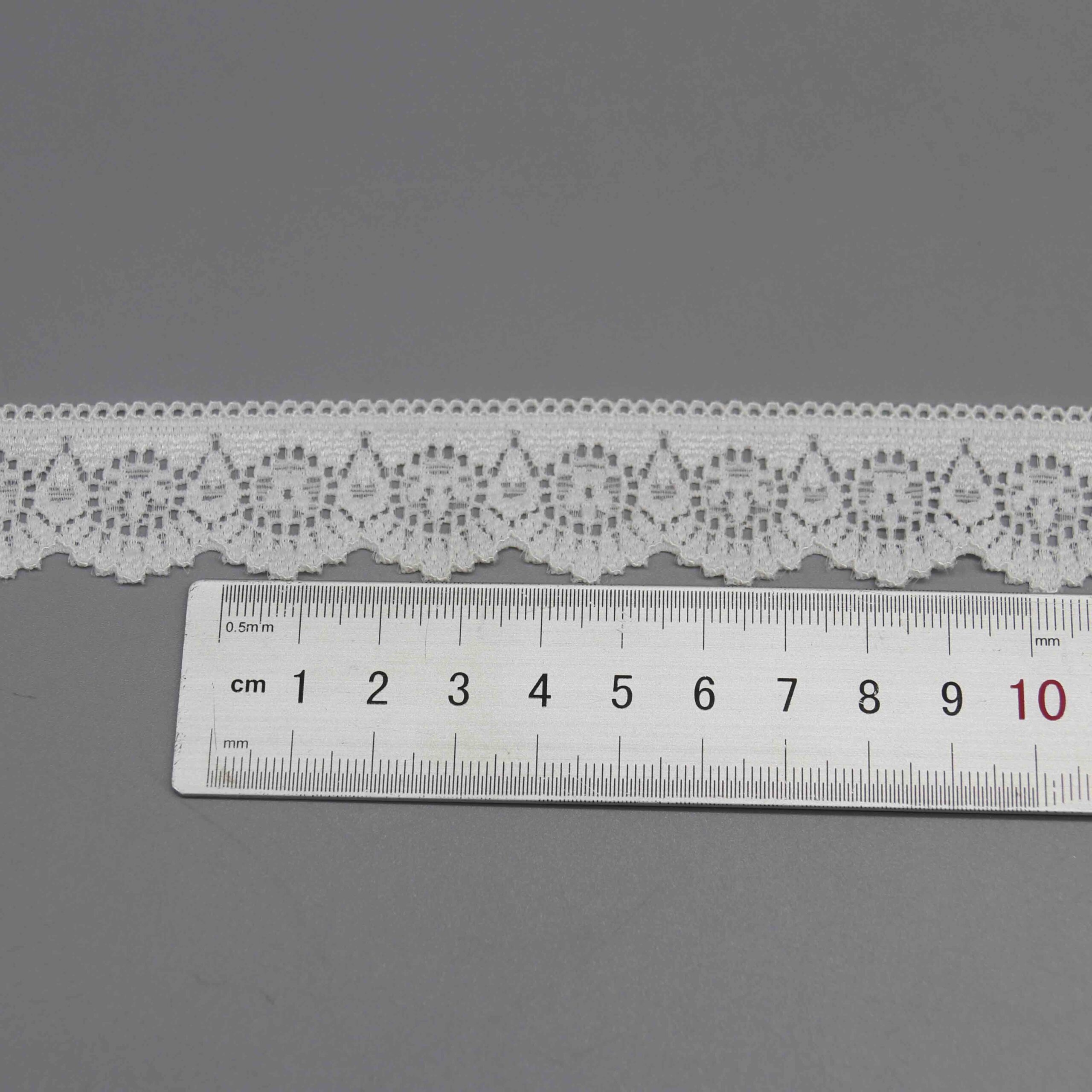2.6cm Picot Edge Stretch Lace for Apparel Trimming and Necklines - Image 6