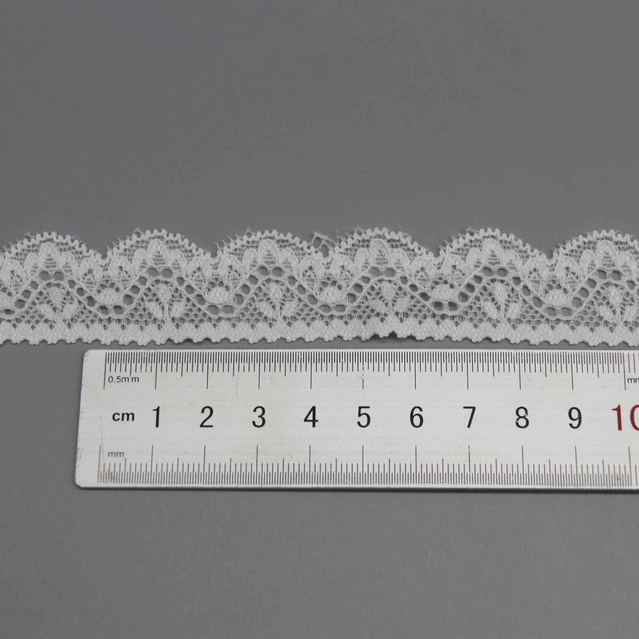 2.5cm Wavy Stretch Lace Trim for Lingerie and Decorative Crafts - Image 6