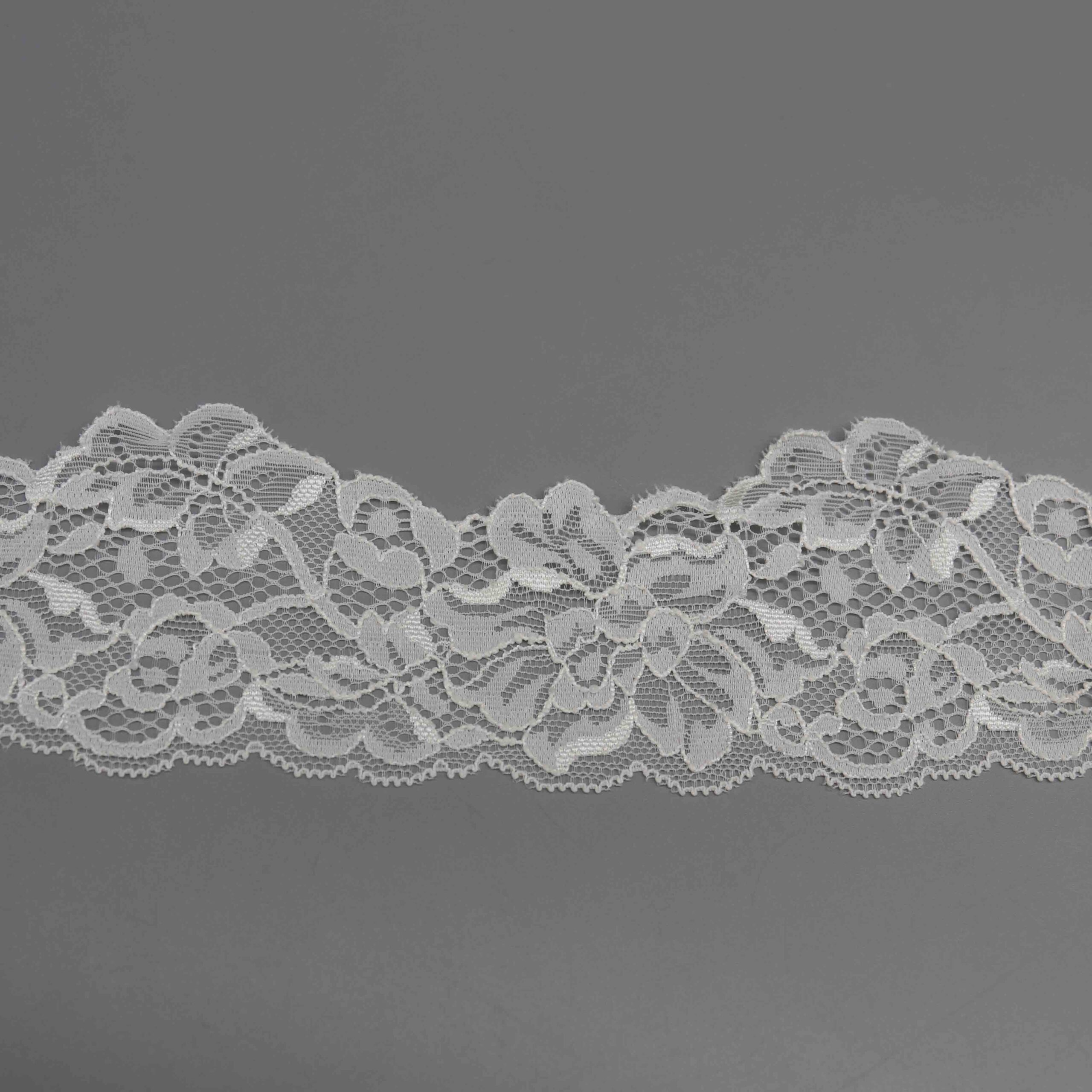 7cm Wide Floral Stretch Lace for Lingerie Bands and Garment Overlays - Image 4