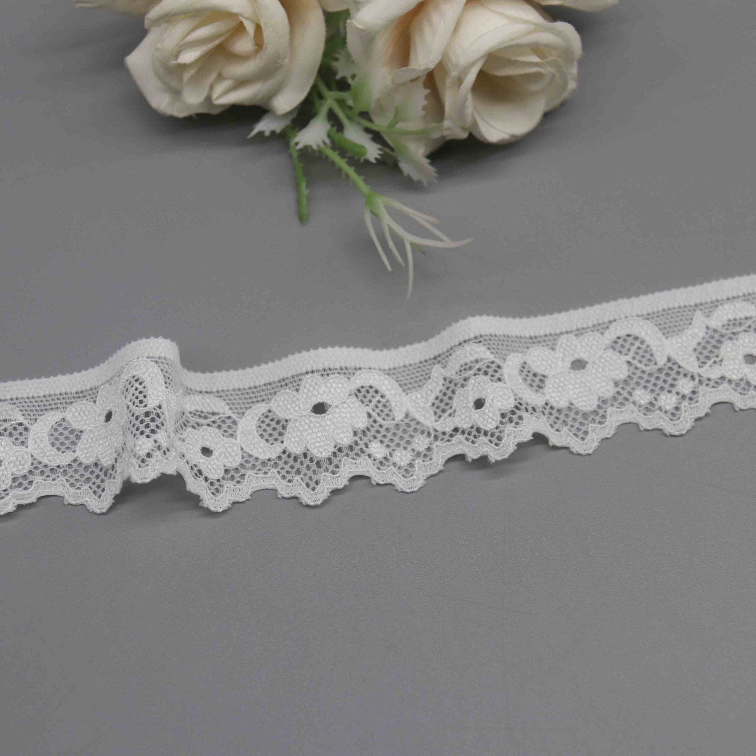 Delicate Galloon Lace Trim for Lingerie Edging and Apparel Accents - Image 3