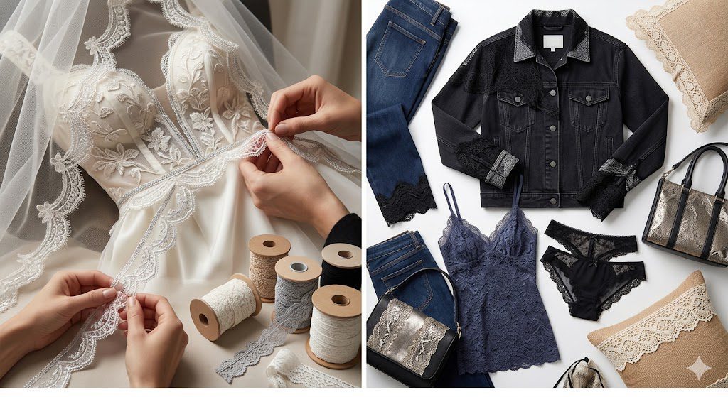 How Lace Trim is Used in Modern Fashion | Wholesale Lace Trim Guide