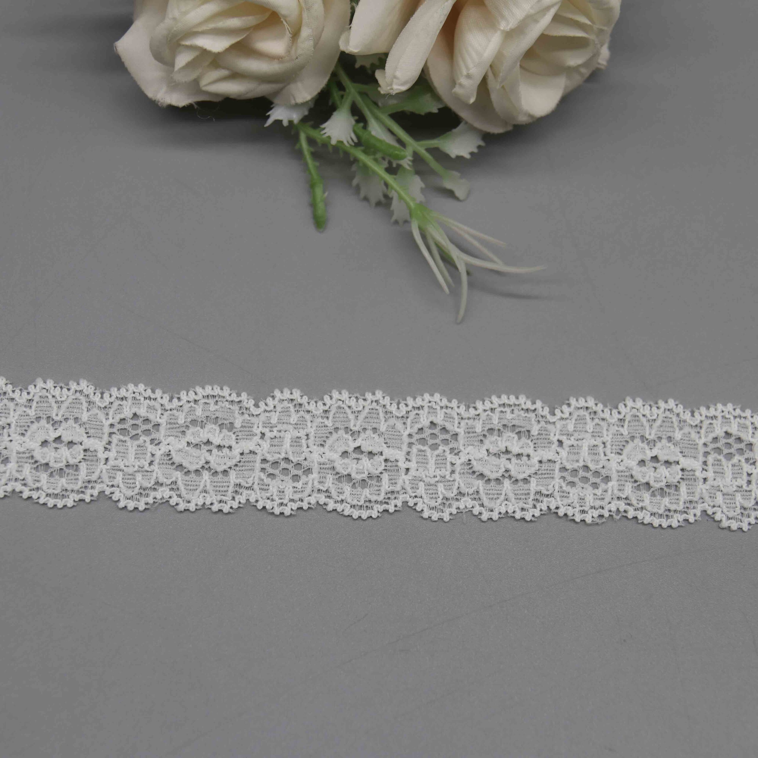Symmetrical Galloon Stretch Lace for Lingerie Straps and Crafting - Image 2