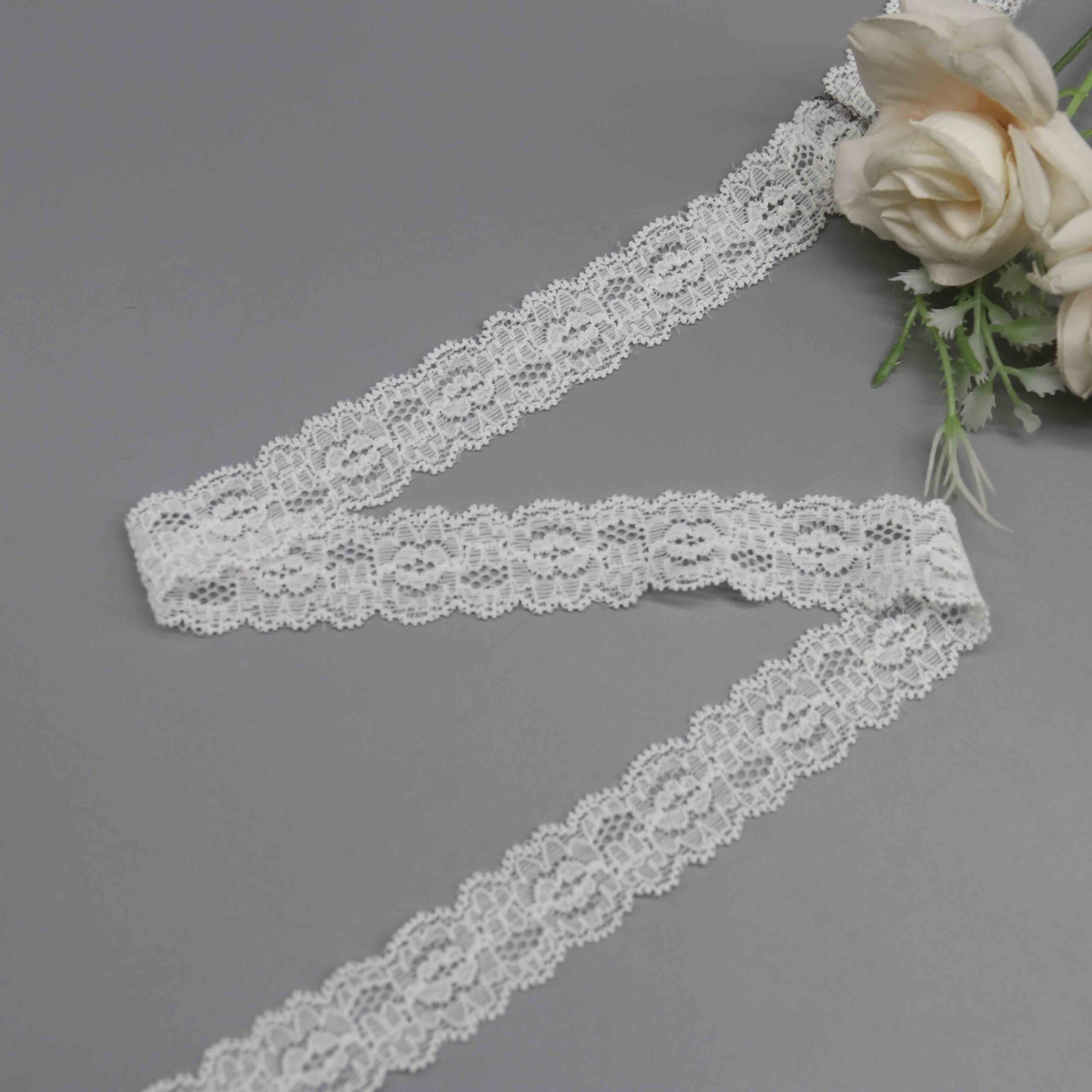 Symmetrical Galloon Stretch Lace for Lingerie Straps and Crafting - Image 4