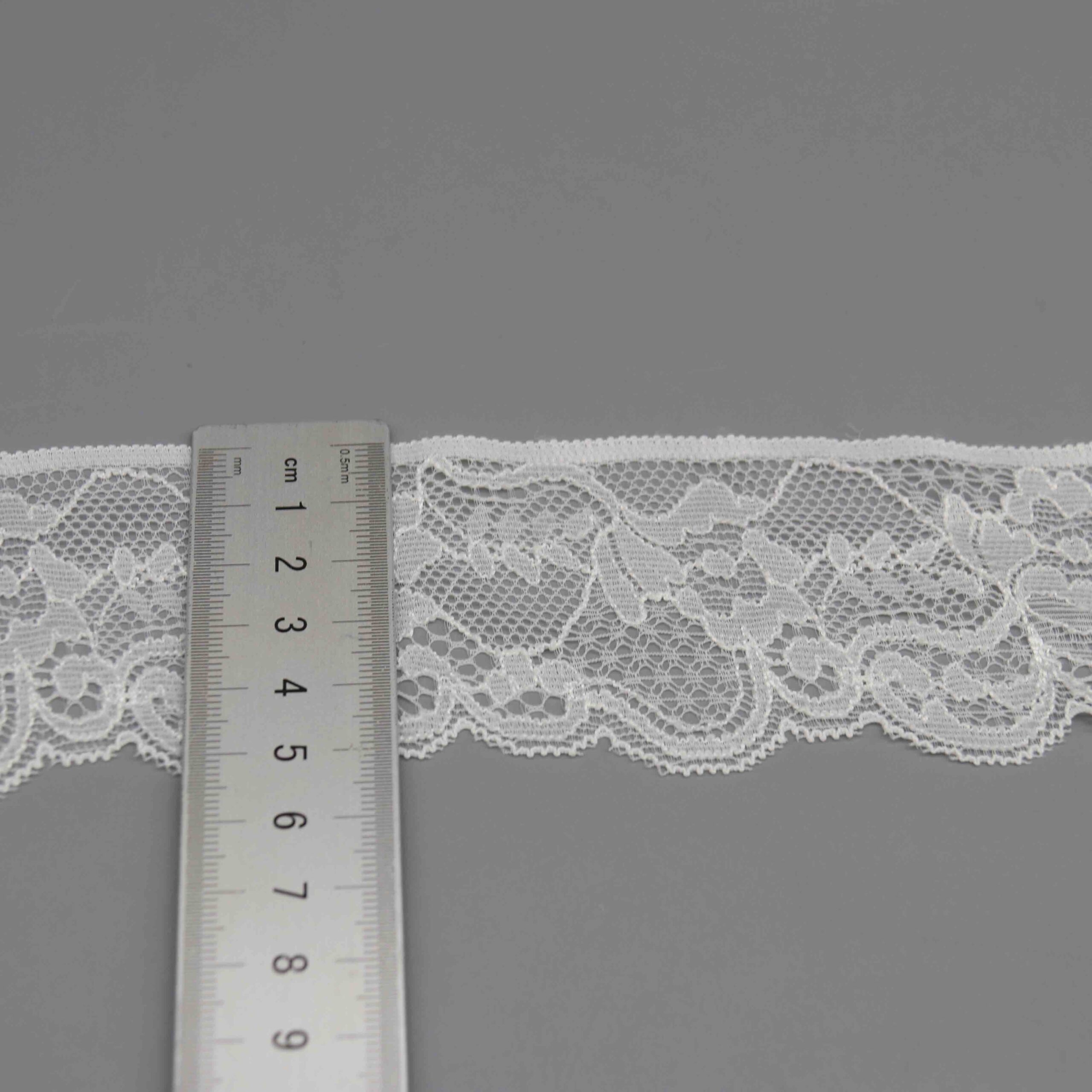 Floral Scalloped Stretch Lace for Lingerie Bands and Apparel Hems - Image 5
