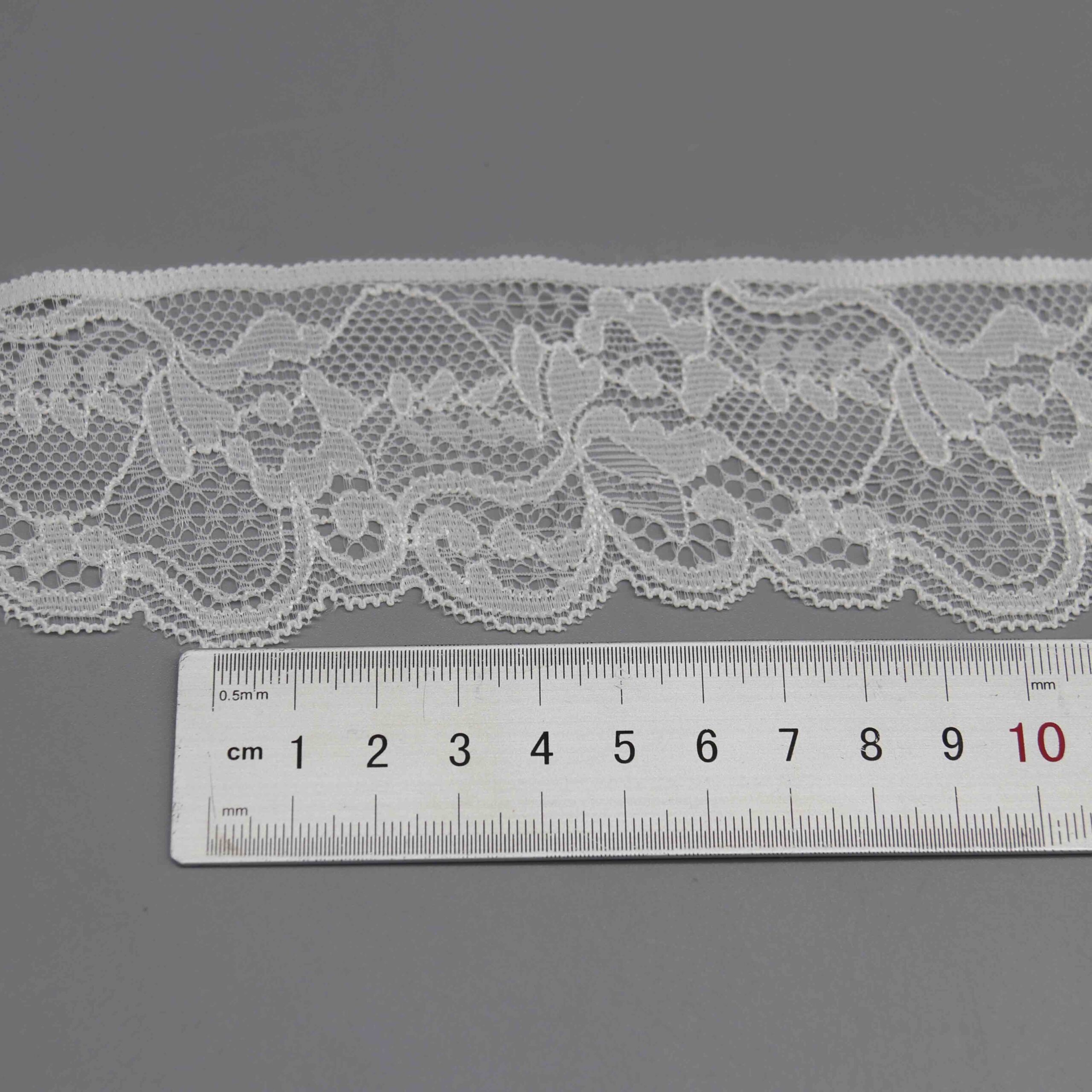 Floral Scalloped Stretch Lace for Lingerie Bands and Apparel Hems - Image 6