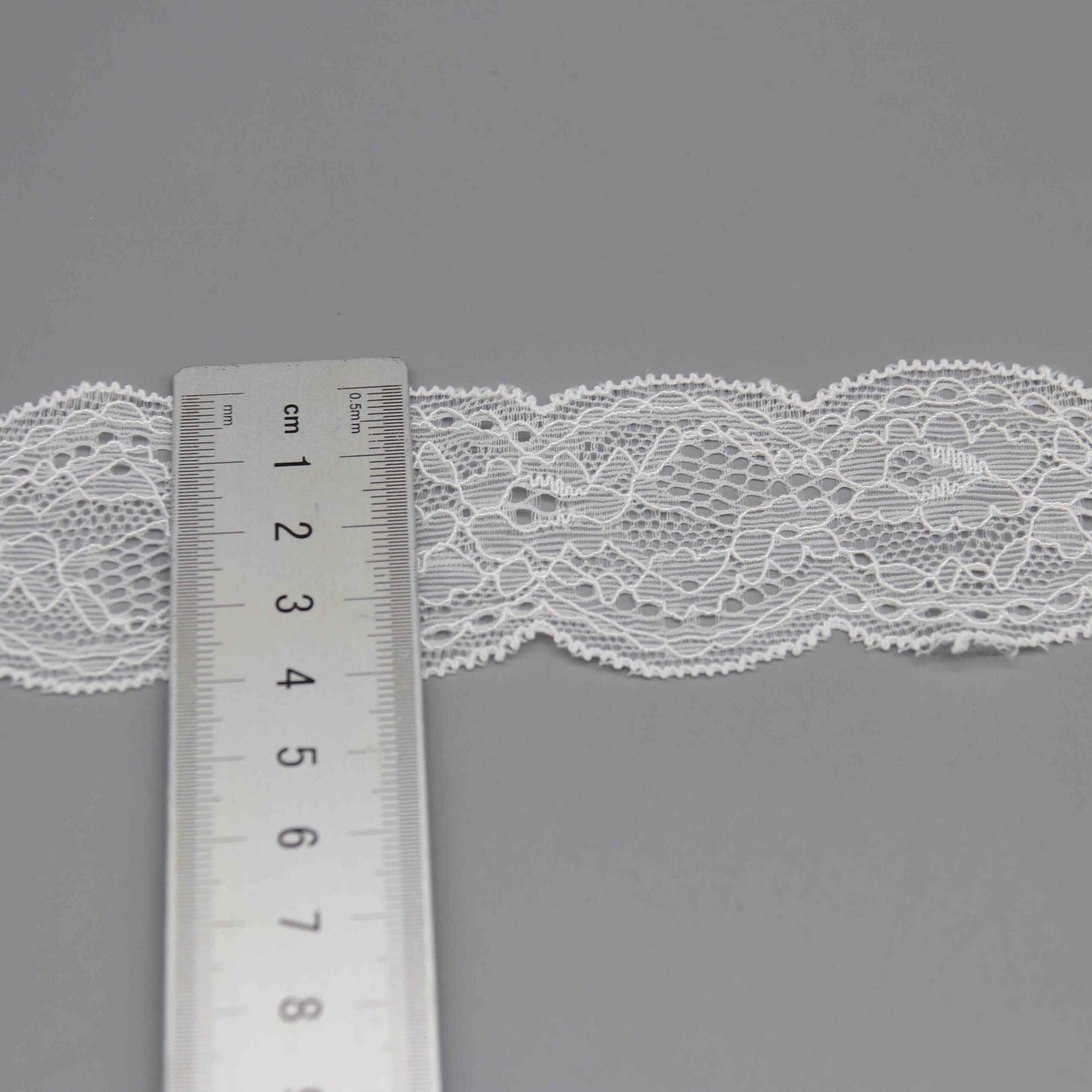 Floral Stretch Lace Trim for Lingerie and Garment Edging - Image 3
