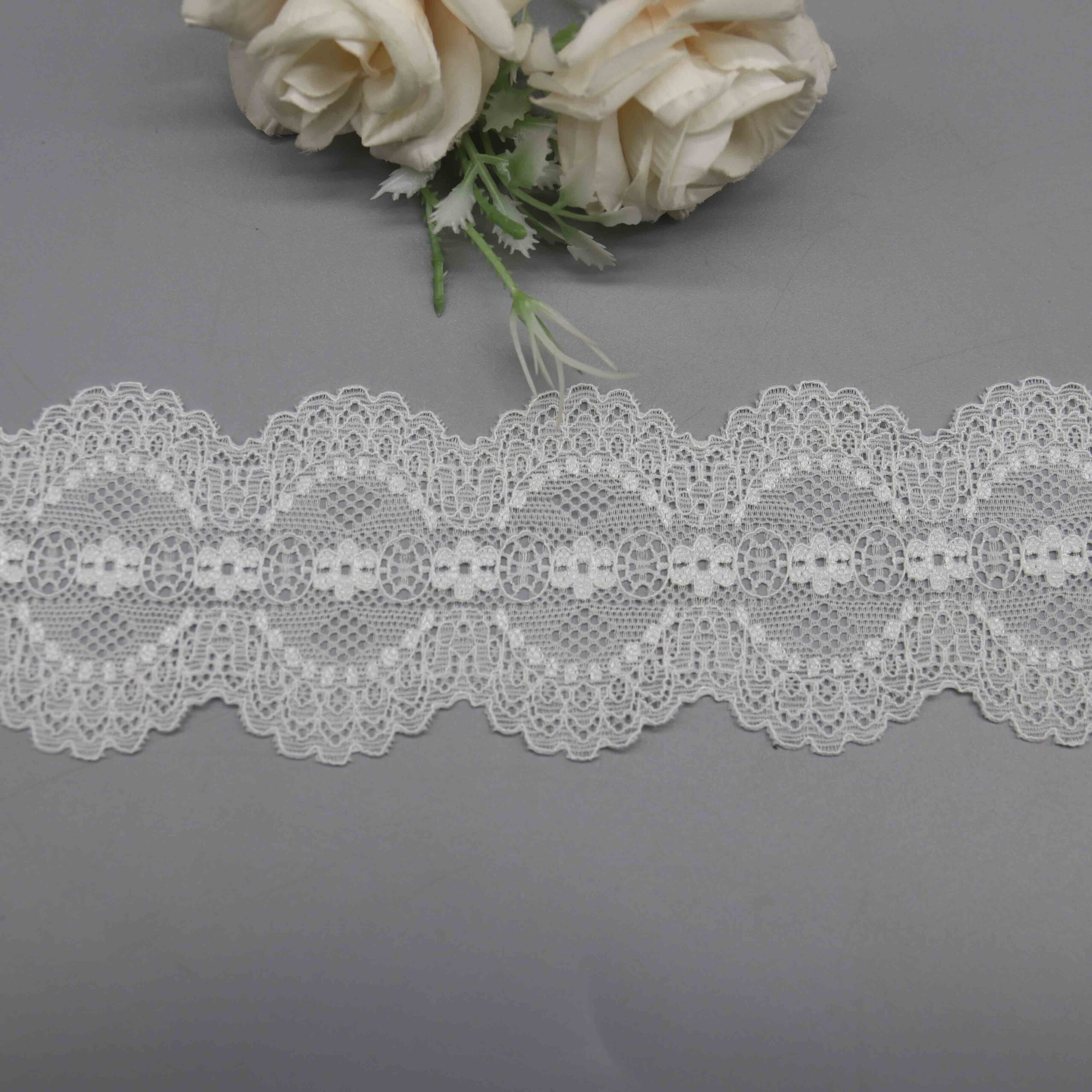 Vintage-Inspired Wide Galloon Lace for Bralette Bands and Apparel - Image 3