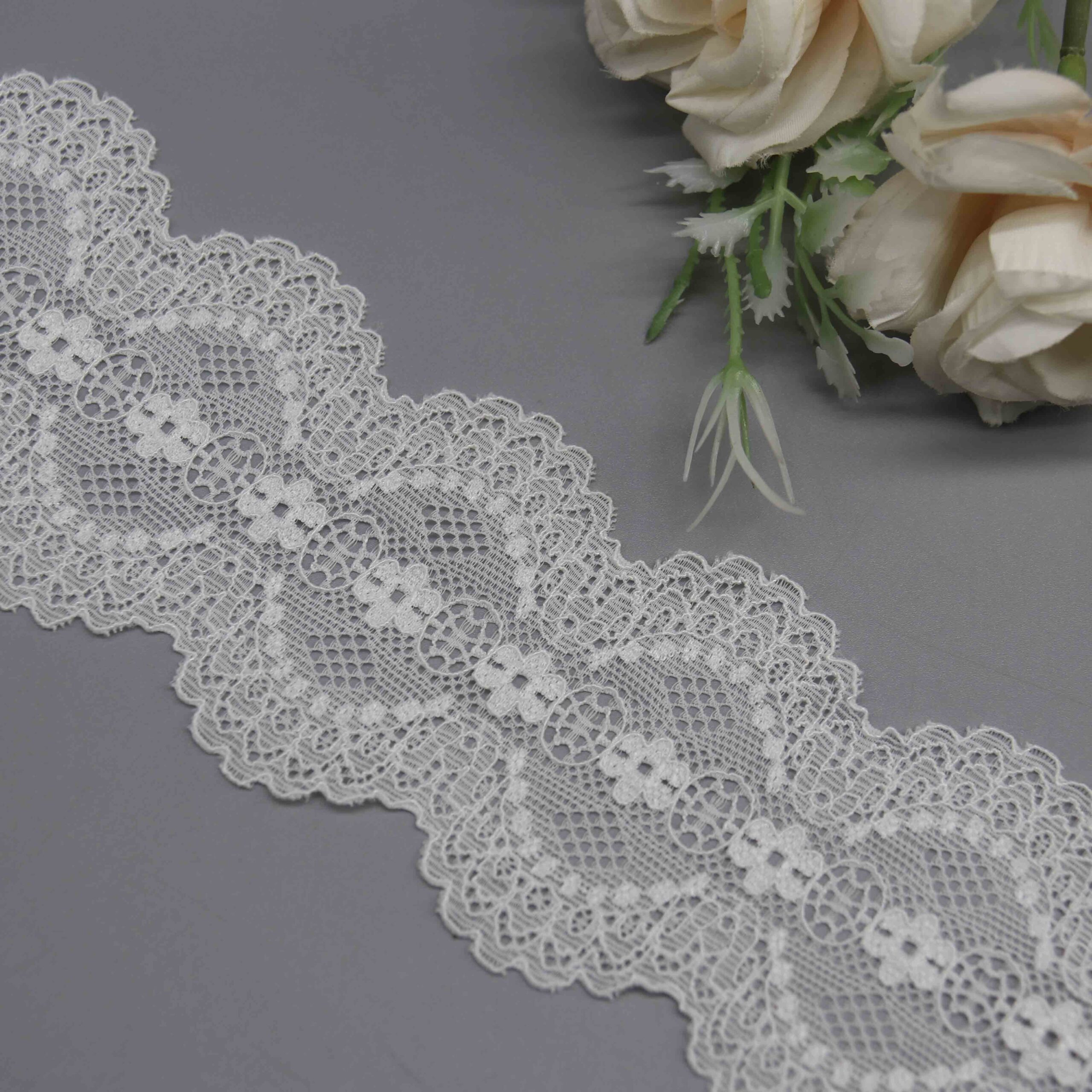 Vintage-Inspired Wide Galloon Lace for Bralette Bands and Apparel - Image 4