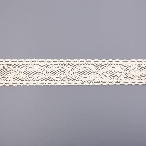 Cotton Embroidery Lace | 127 – Premium Soft Wide Trim for Garments, Crafts & Home Decoration - 图片 7