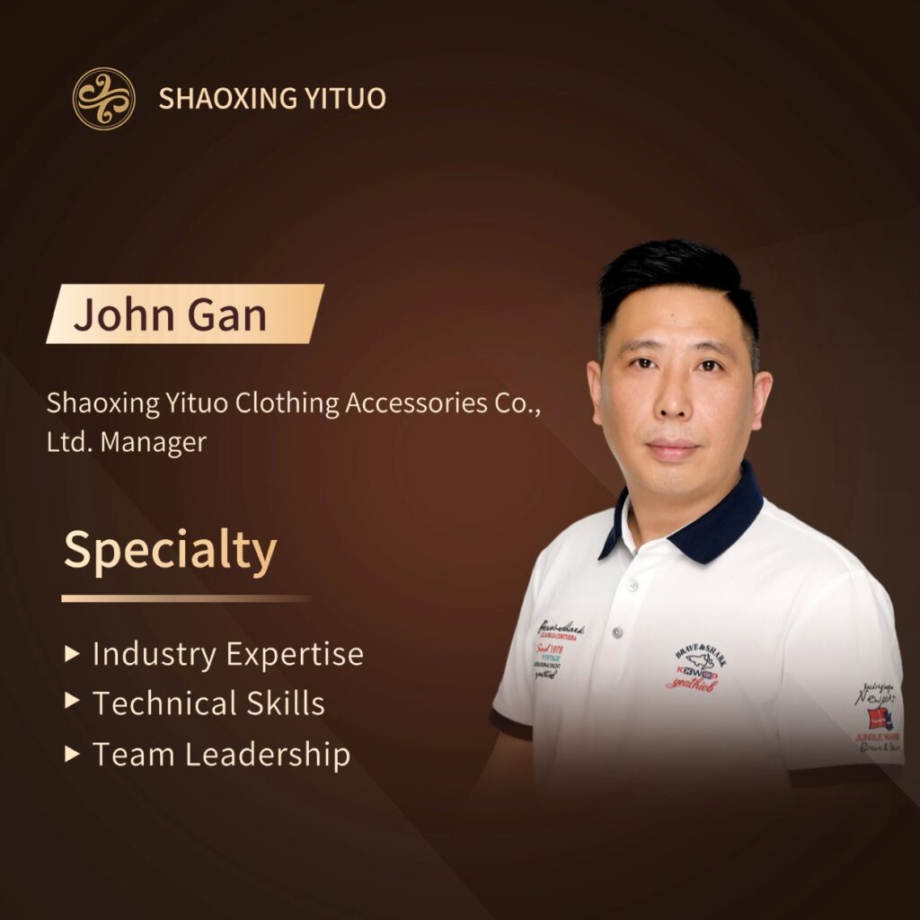 Guofu Gan — Experienced Lace Manufacturer and Team Leader