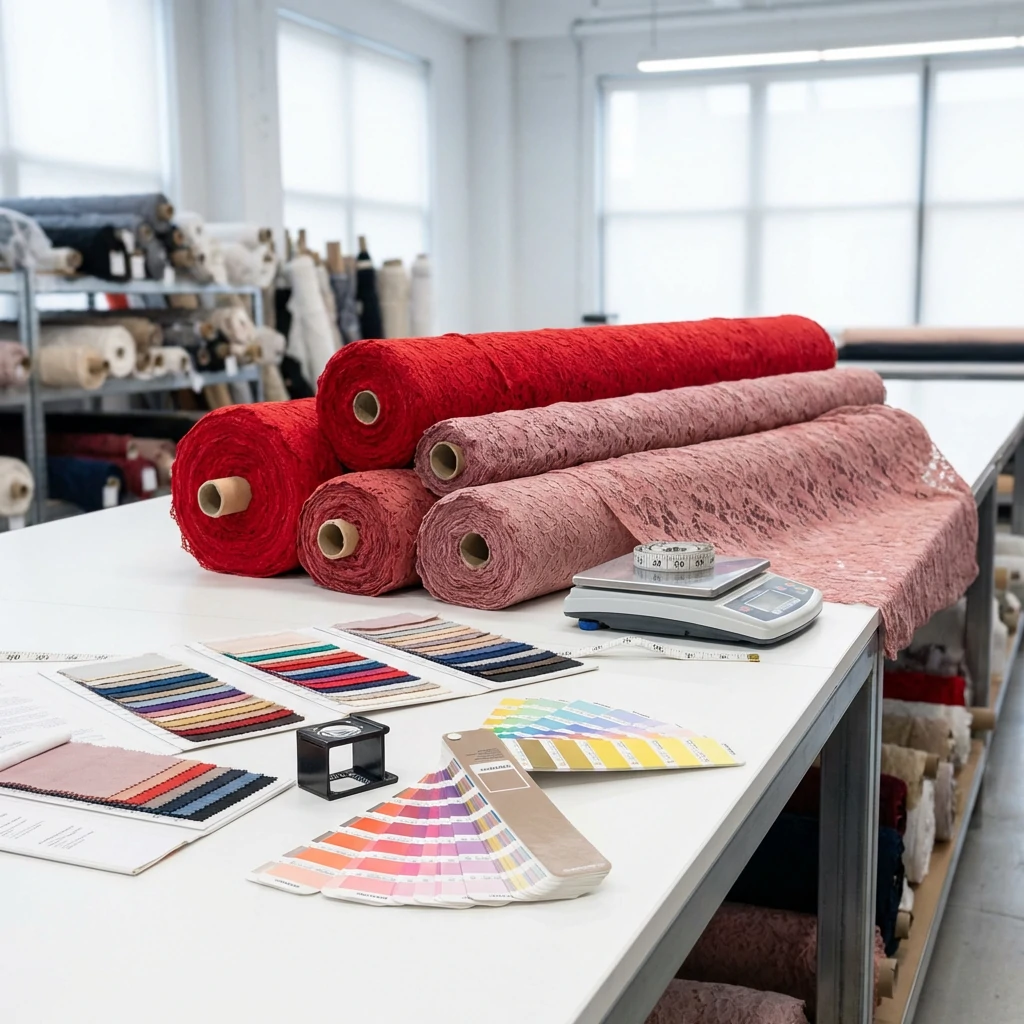 Sourcing lace fabric for Valentine's Day lingerie production