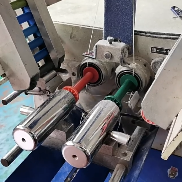 Cotton thread lace factory equipped for high-precision manufacturing, providing custom design and bulk production solutions.